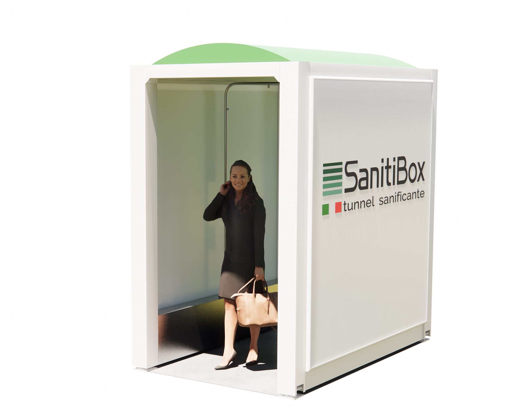 sanitibox tunnel sanificazione istantanea persone e merci