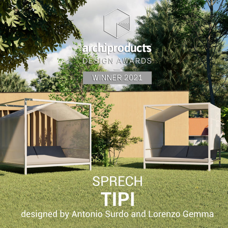 ARCHIPRODUCTS DESIGN AWARDS 2021 TIPI SPRECH