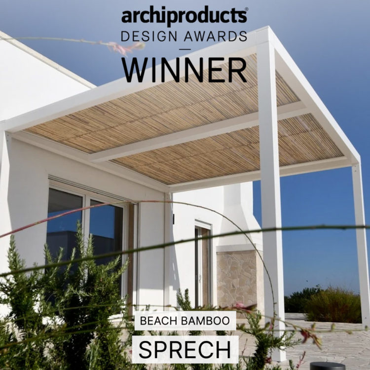 Pergola Beach Bamboo: Archiproducts Design Awards 2022